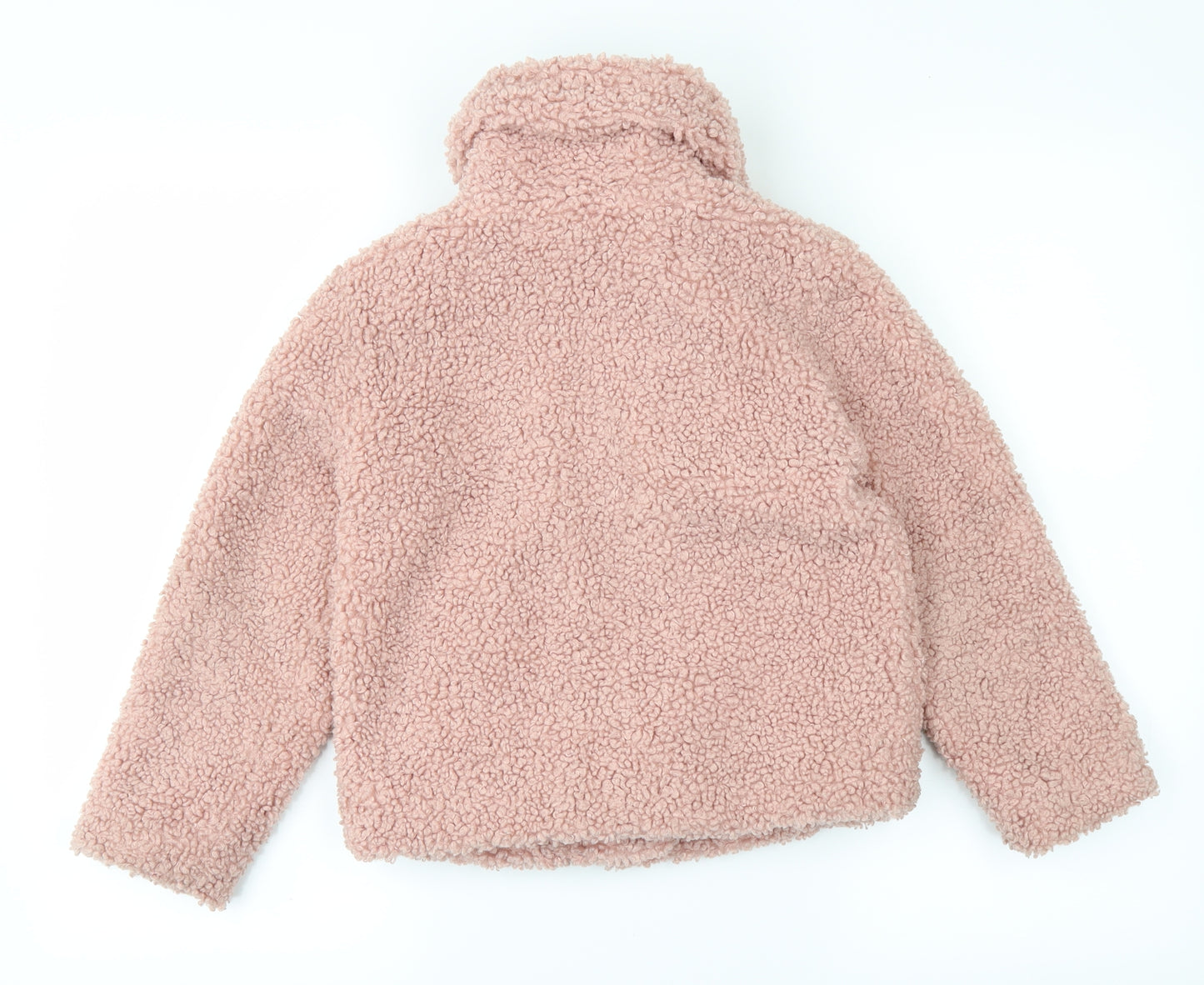 girlswear Girls Pink   Basic Coat Coat Size 8 Years