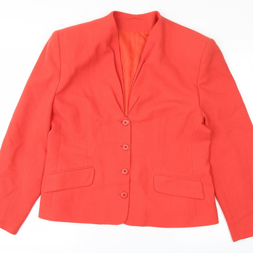 Preworn Womens Red   Jacket  Size S