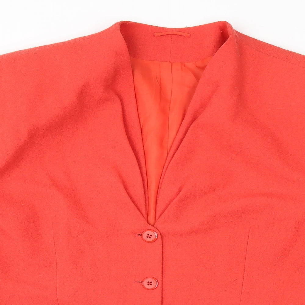 Preworn Womens Red   Jacket  Size S