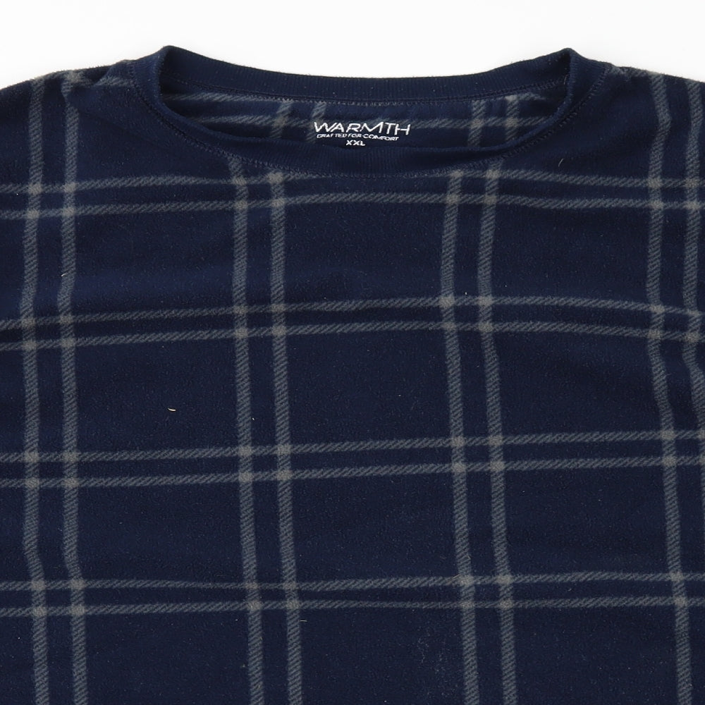 warmth Mens Blue   Pullover Jumper Size 2XL