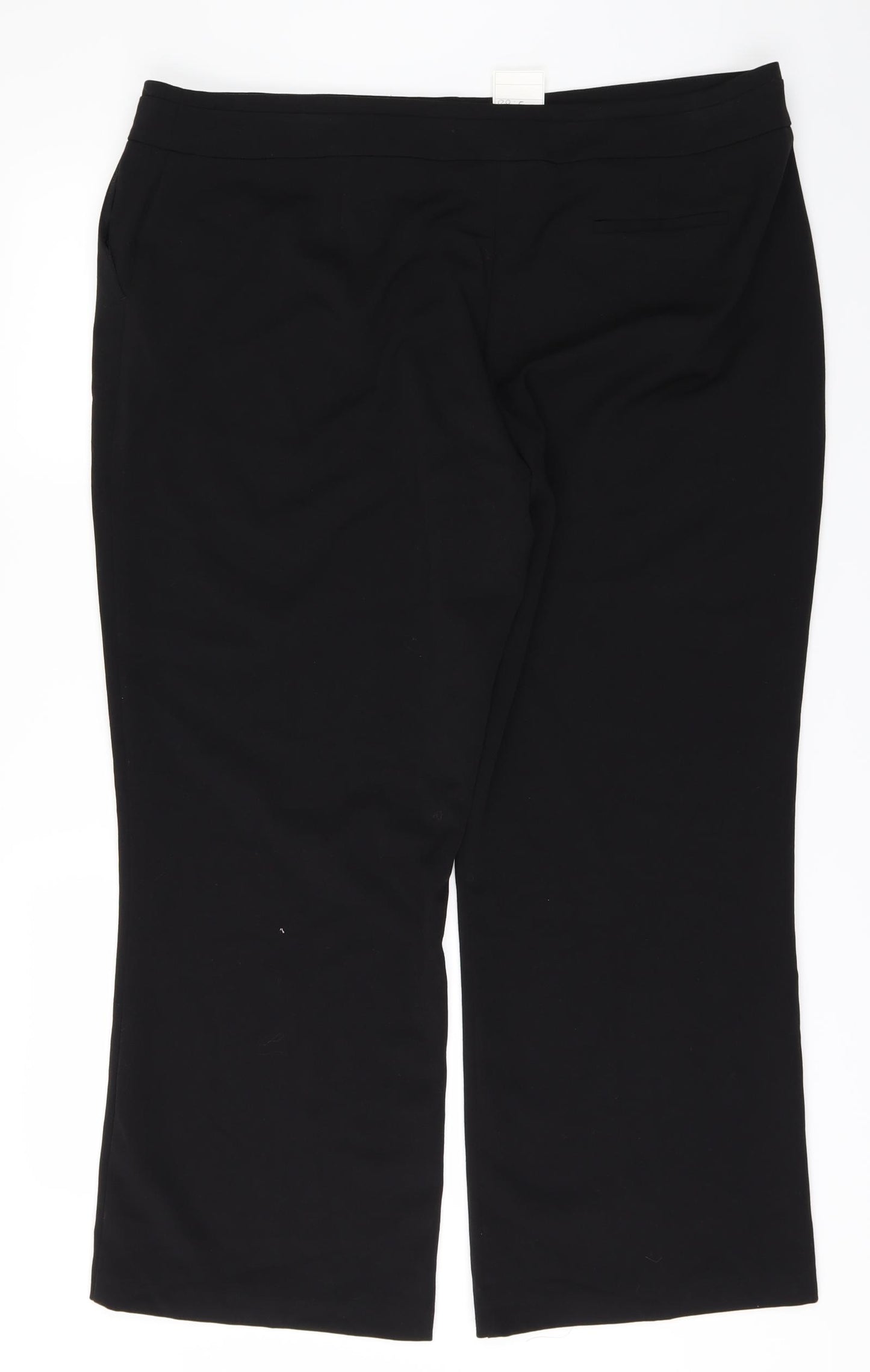 BHS Womens Black   Trousers  Size 20 L27 in