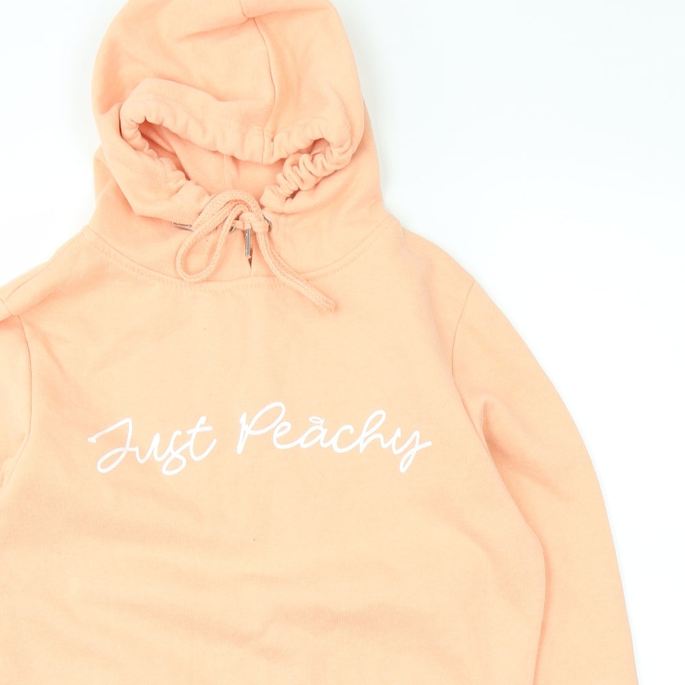 Primark Womens Pink   Pullover Hoodie Size 10