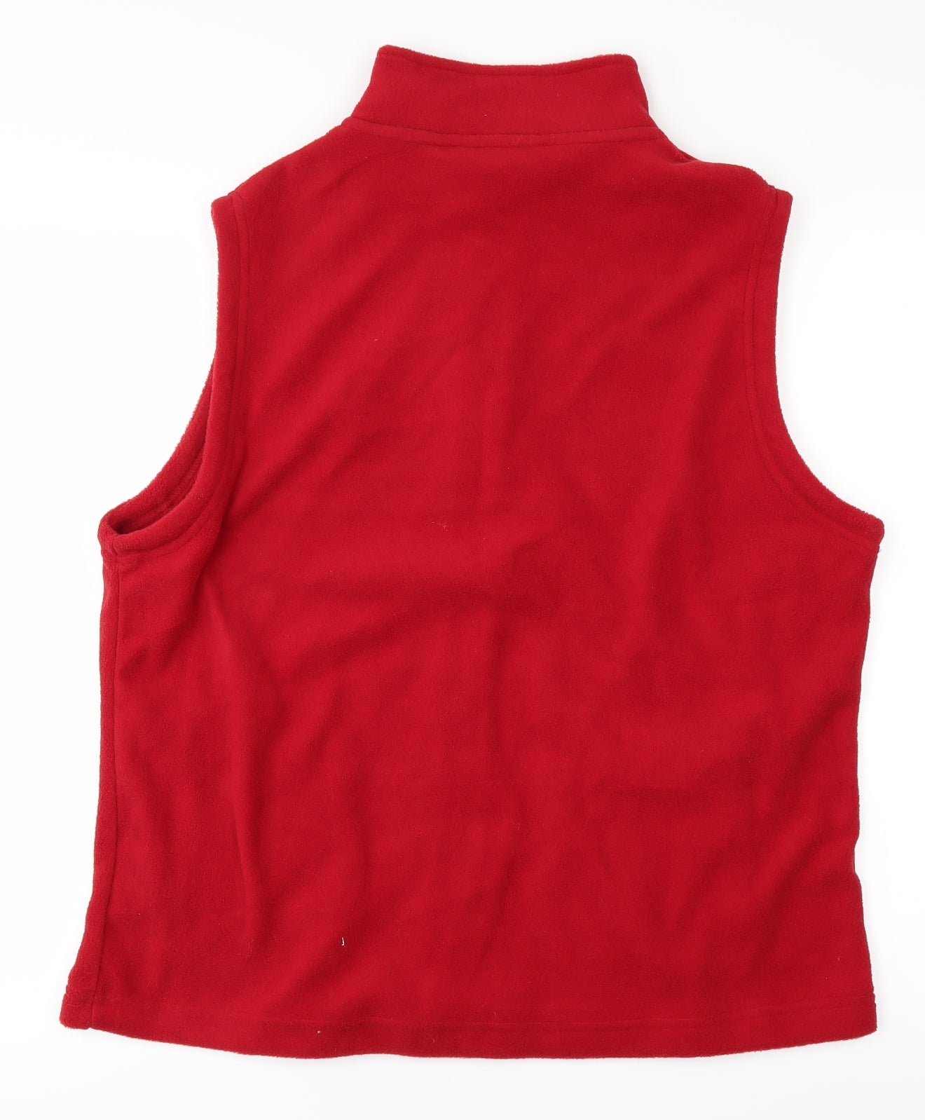 Isle Essentials Womens Red   Full Zip Jumper Size 18