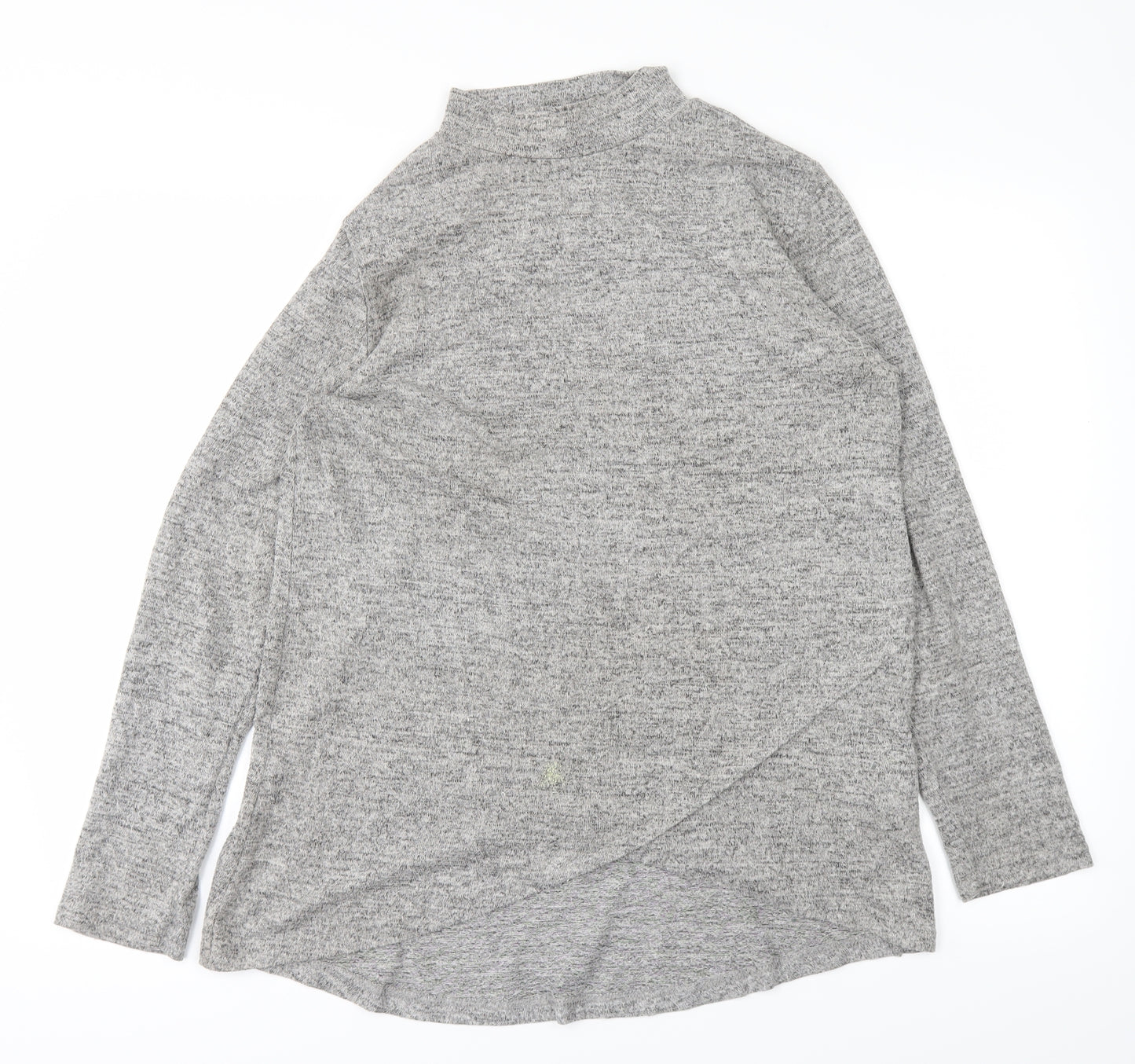 Peacocks Womens Grey   Basic T-Shirt Size 14