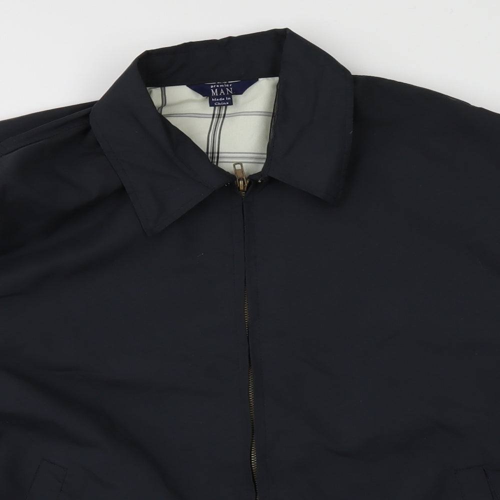Premier man Mens Blue   Jacket  Size S
