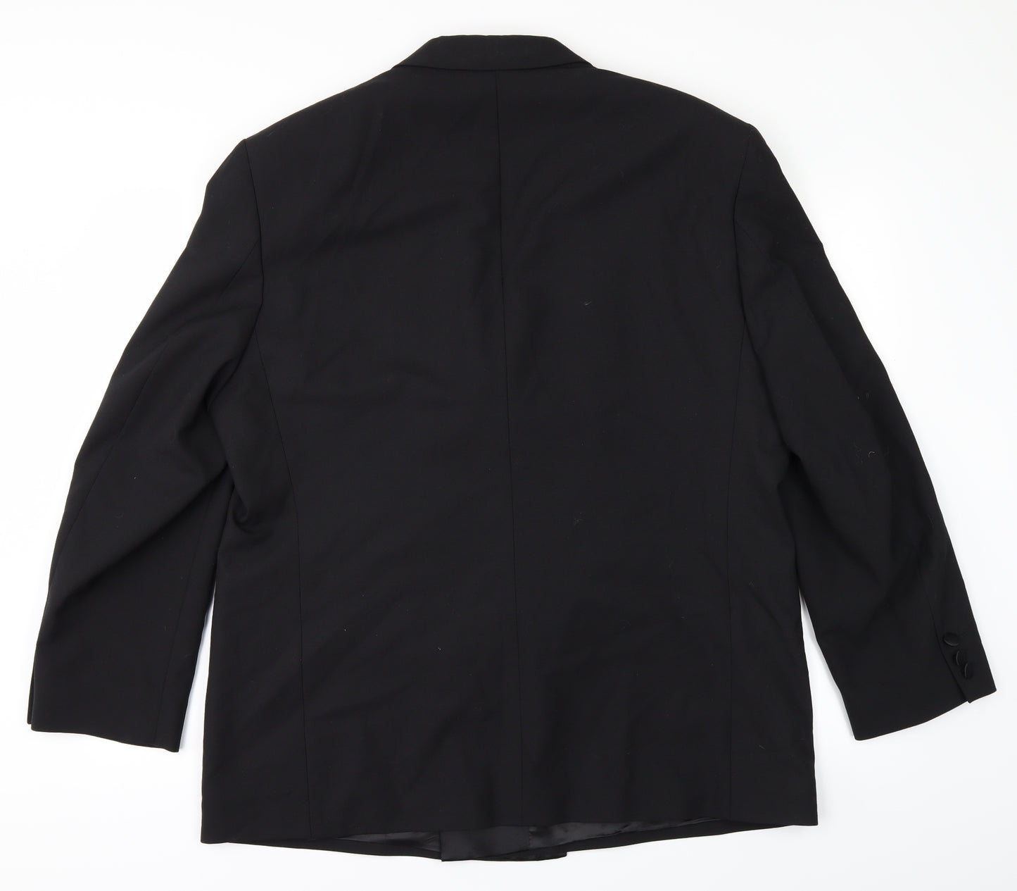 Preworn Mens Black   Jacket Suit Jacket Size 44