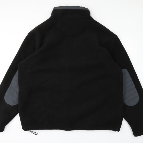 Trojan Mens Black   Jacket  Size 2XL