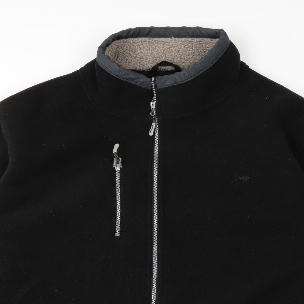 Trojan Mens Black   Jacket  Size 2XL