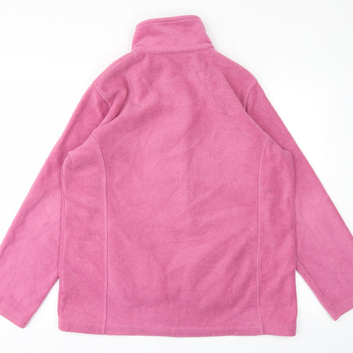 Victoria Taylor Womens Pink   Full Zip Jumper Size 14