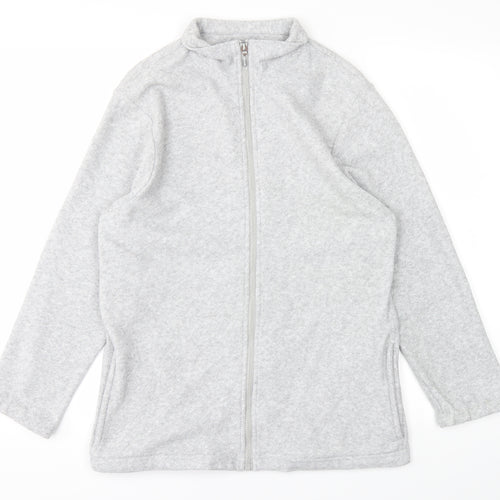 Holmewood Womens Grey   Full Zip Jumper Size 10