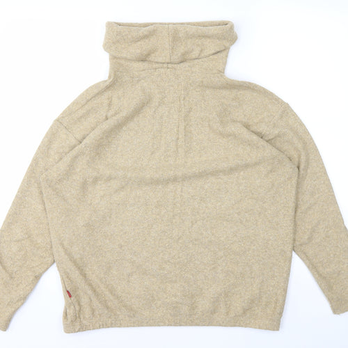 Vacknox Womens Yellow  Knit Pullover Jumper Size S