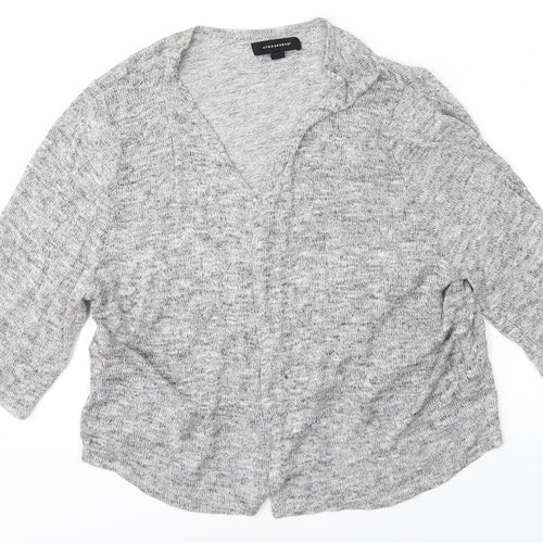 Atmosphere Womens Grey   Cardigan Jumper Size 14