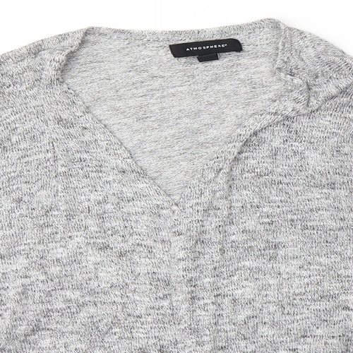 Atmosphere Womens Grey   Cardigan Jumper Size 14