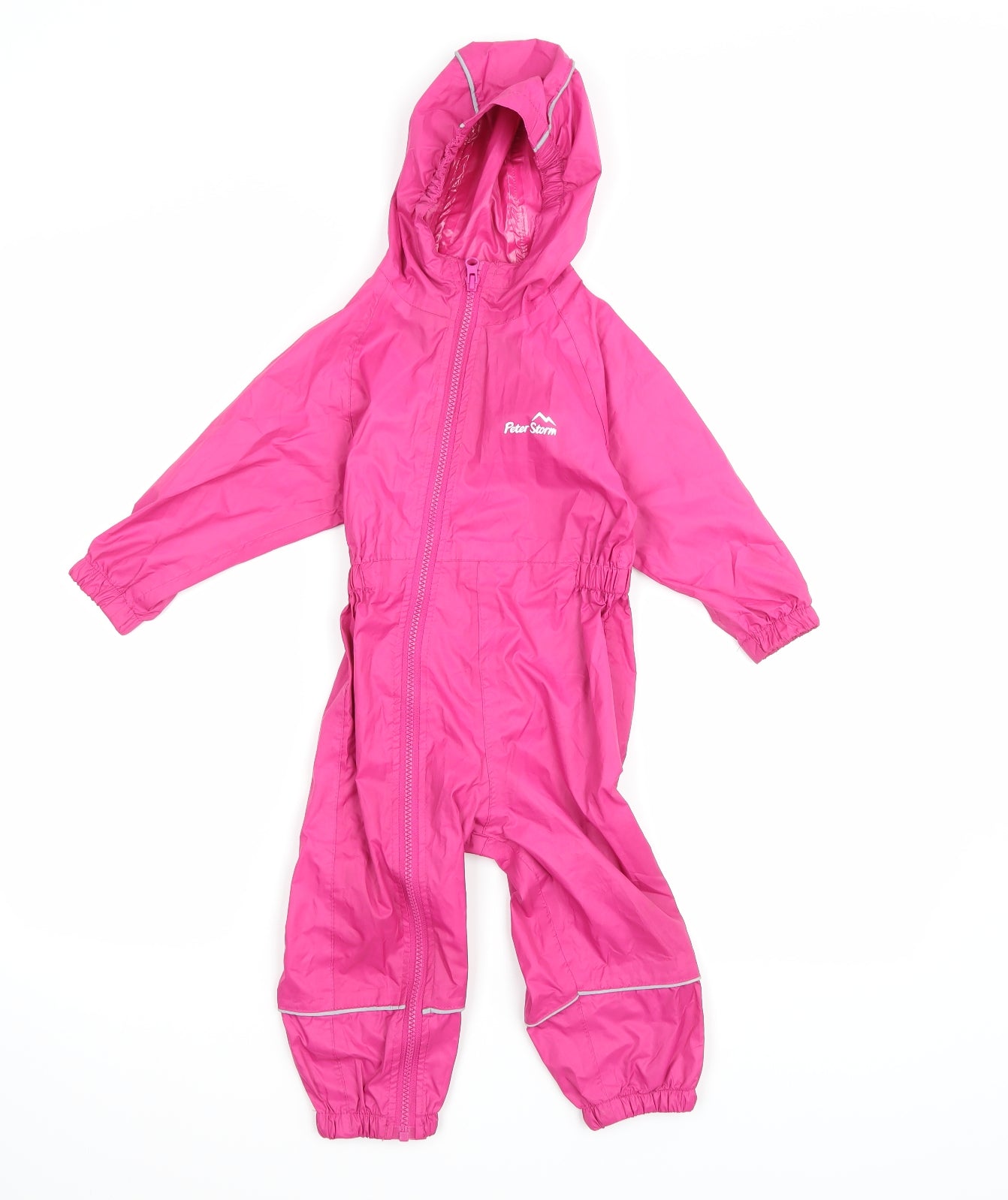 Peter Storm Girls Pink   Basic Coat Snowsuit Size 12-18 Months