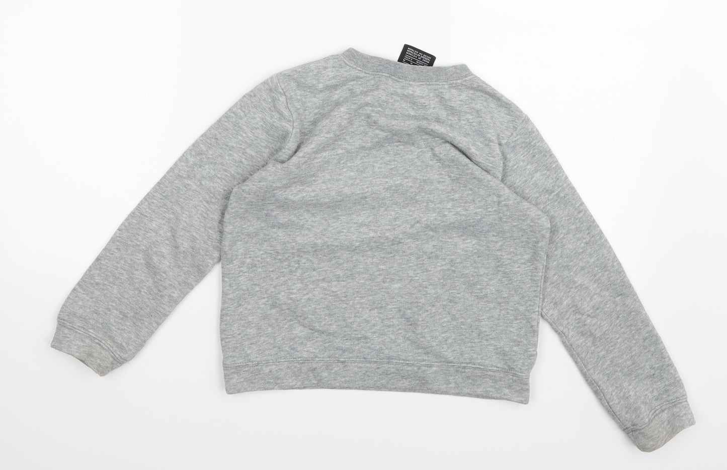 Nike Boys Grey  Jersey Pullover Sweatshirt Size 5-6 Years