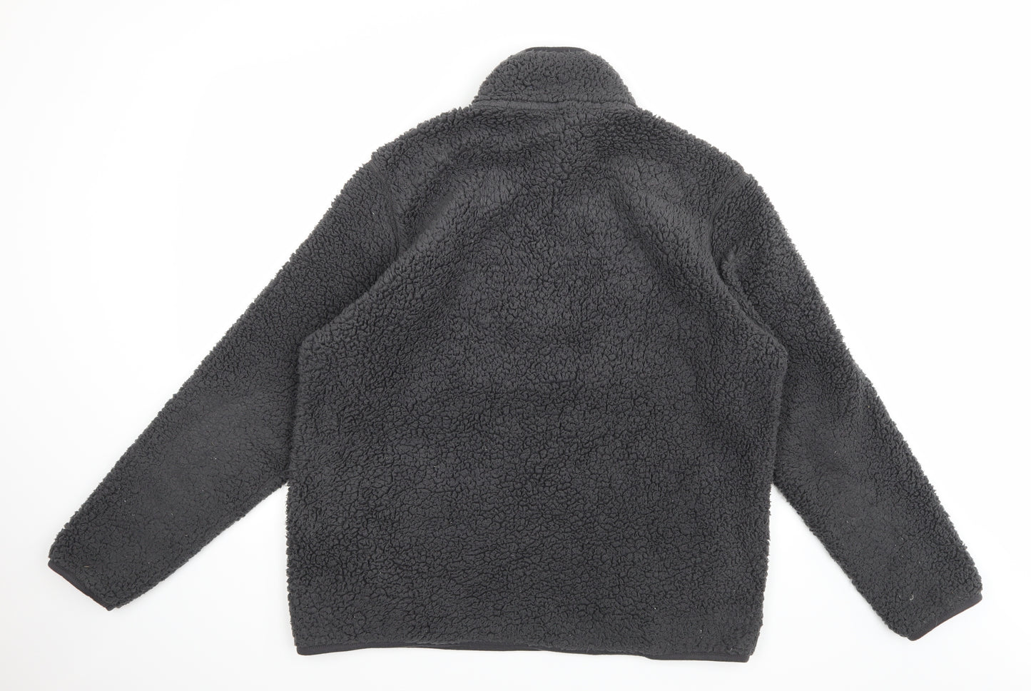 F&F Womens Grey  Fleece Top Pyjama Top Size L