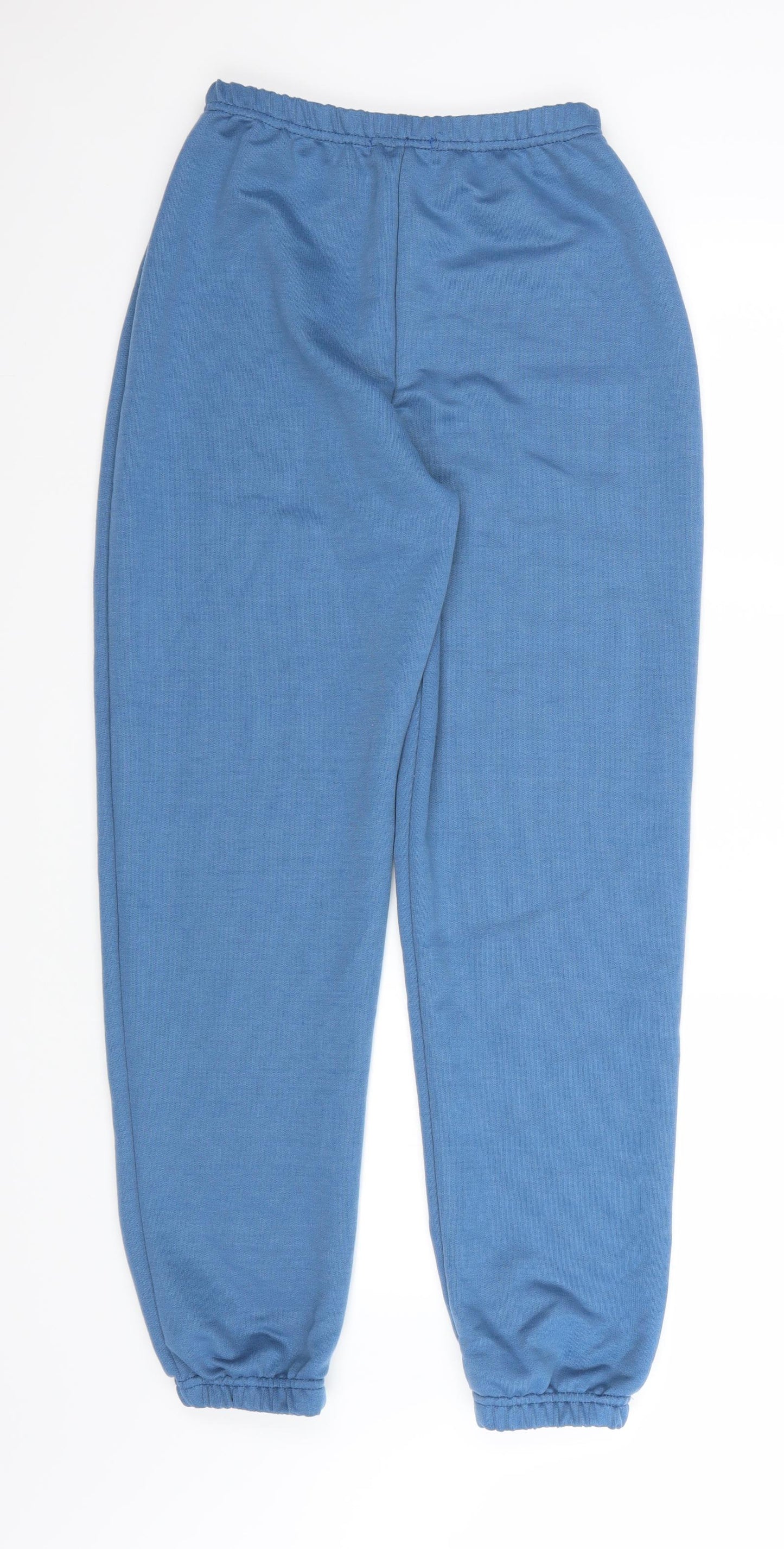 PRETTYLITTLETHING Womens Blue  Jersey Jogger Trousers Size 6 L27 in
