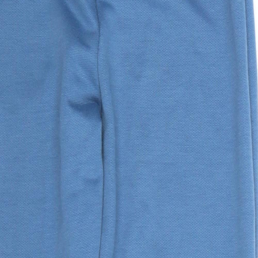 PRETTYLITTLETHING Womens Blue  Jersey Jogger Trousers Size 6 L27 in