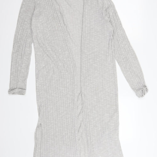 New Look Womens Grey  Knit Cardigan Jumper Size L
