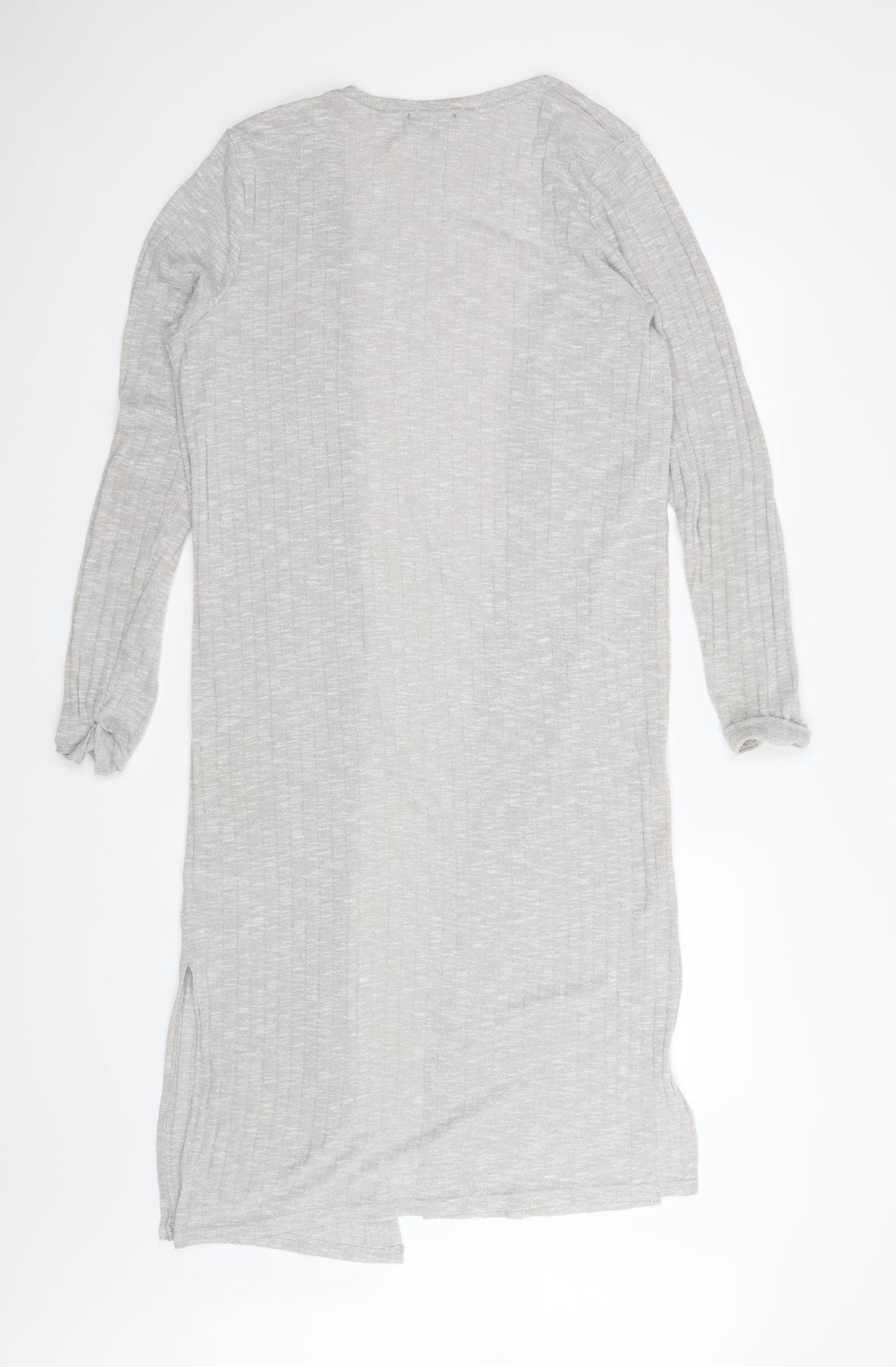 New Look Womens Grey  Knit Cardigan Jumper Size L