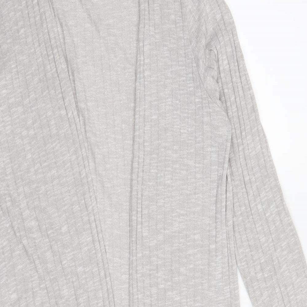 New Look Womens Grey  Knit Cardigan Jumper Size L