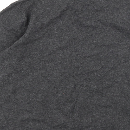 Jack Reid Mens Grey  Knit Pullover Jumper Size S