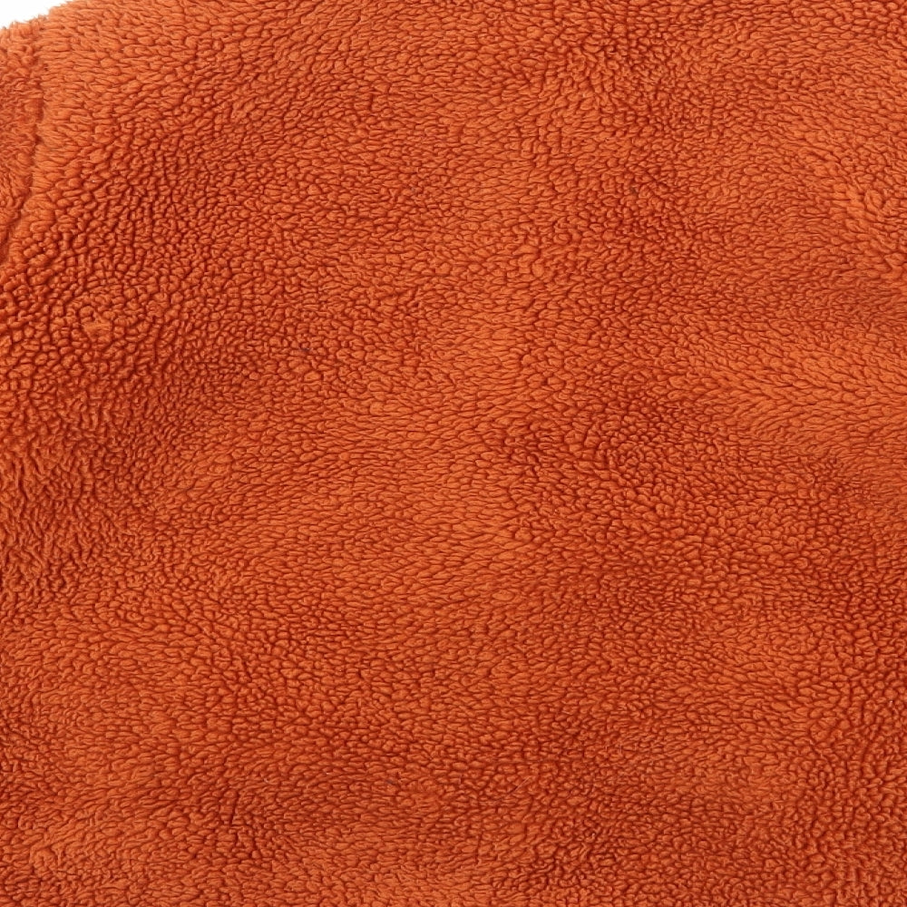 George Girls Orange  Fleece Jacket  Size 11-12 Years