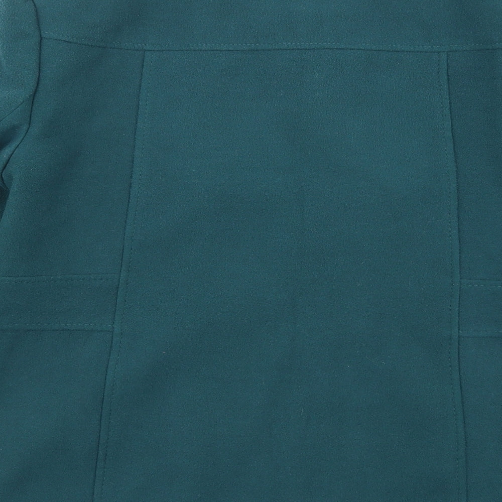 BHS Womens Green   Pea Coat Coat Size 12