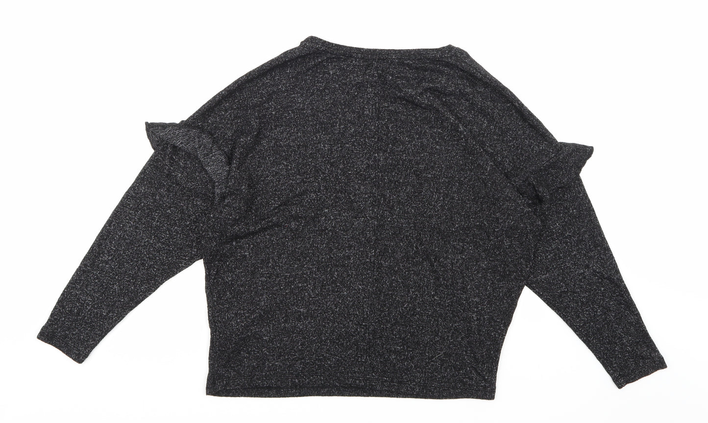 F&F Womens Grey  Knit Pullover Jumper Size 8