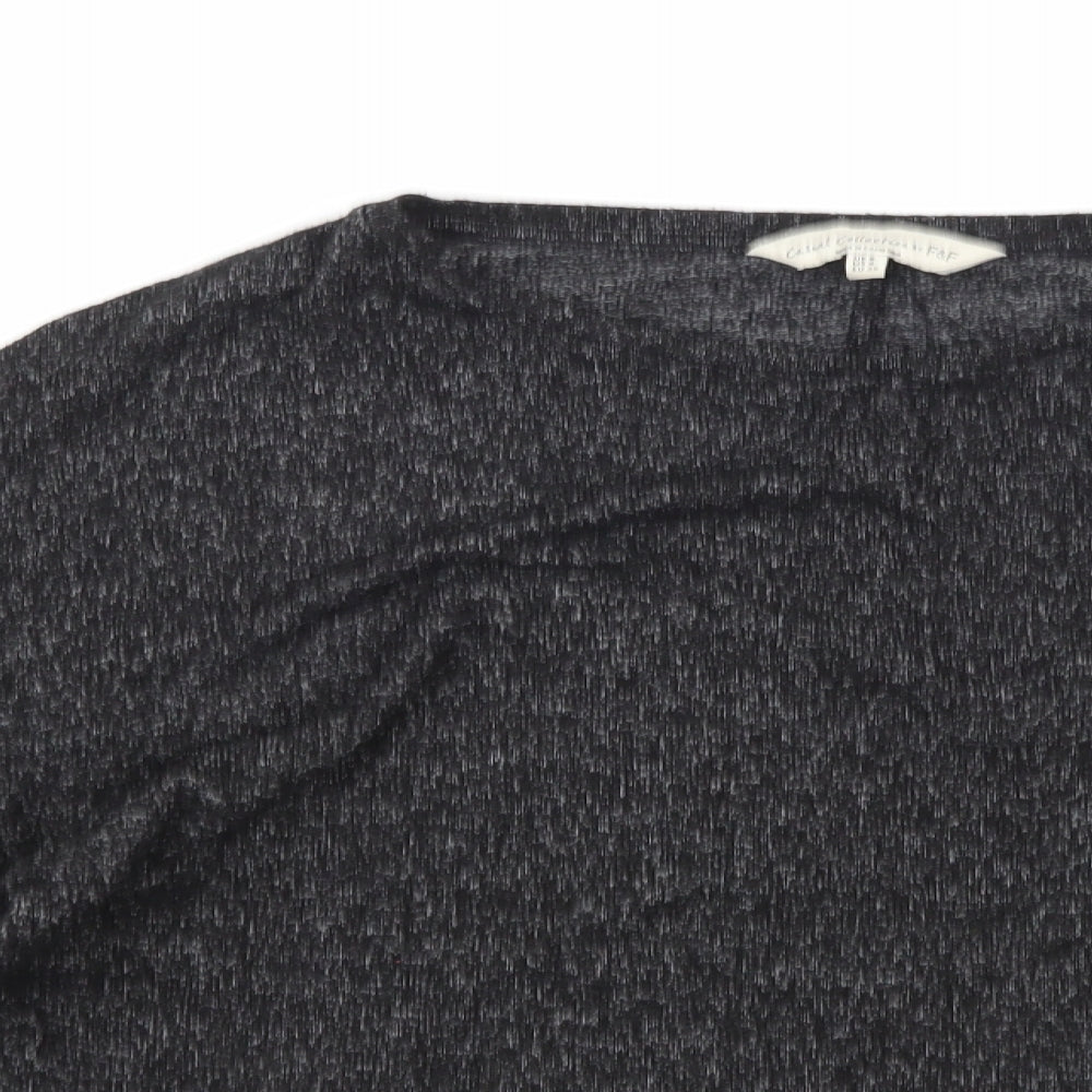 F&F Womens Grey  Knit Pullover Jumper Size 8