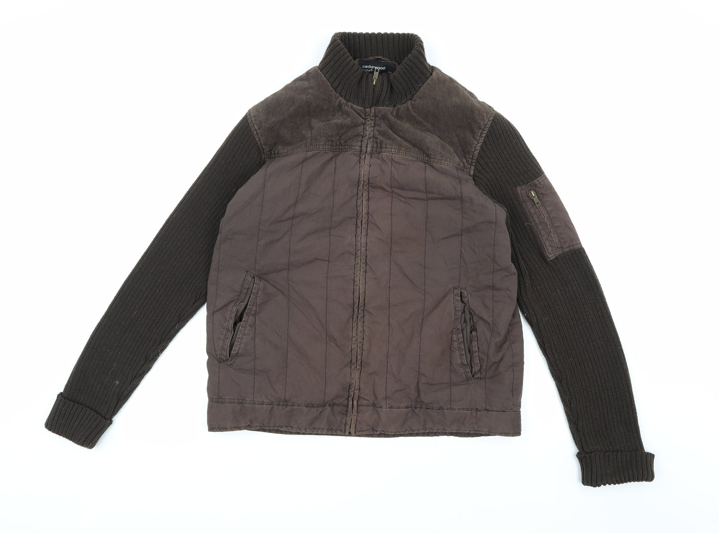 Cedar Wood State Mens Brown   Jacket  Size M