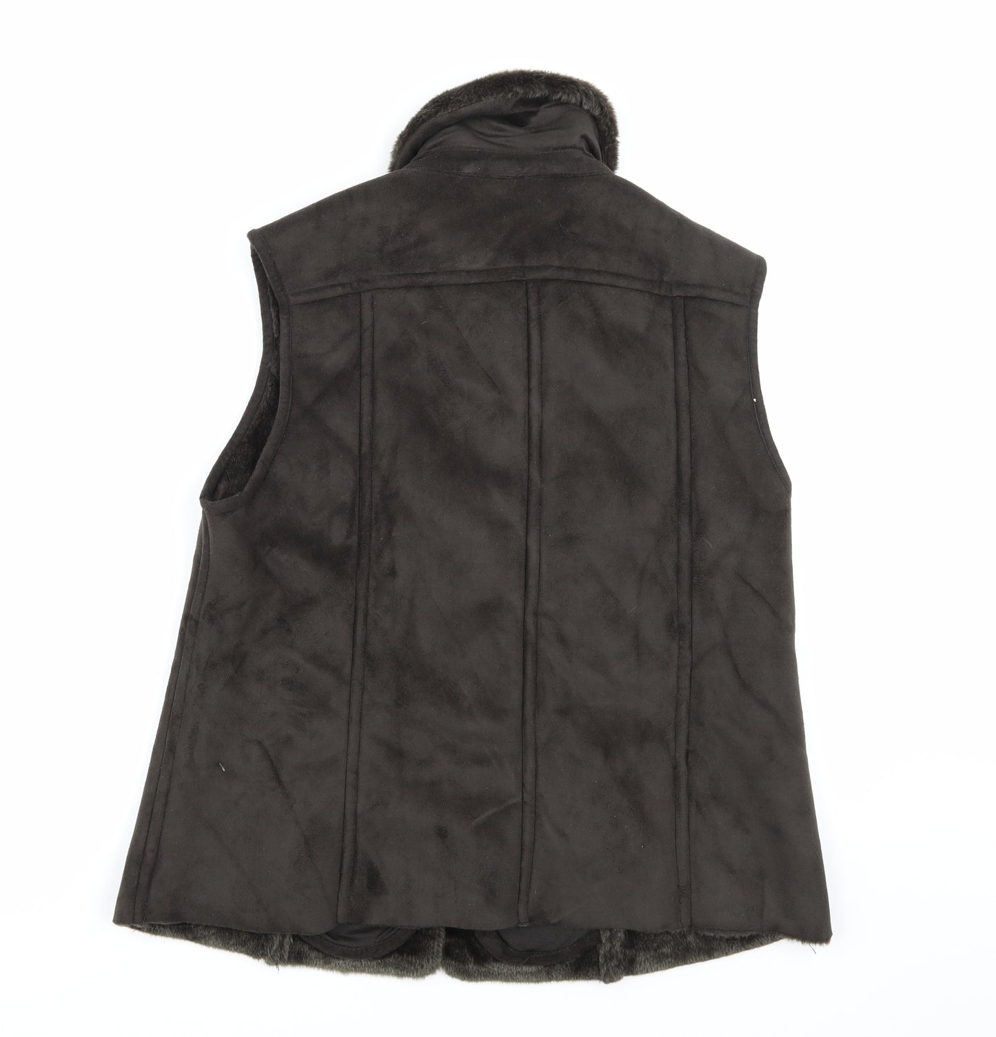 TCM Womens Brown   Gilet Coat Size 14