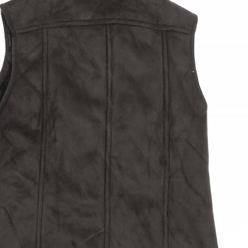 TCM Womens Brown   Gilet Coat Size 14