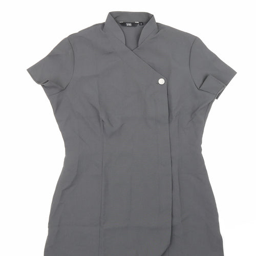 Simon Jersey Womens Grey   Tunic Blouse Size 12