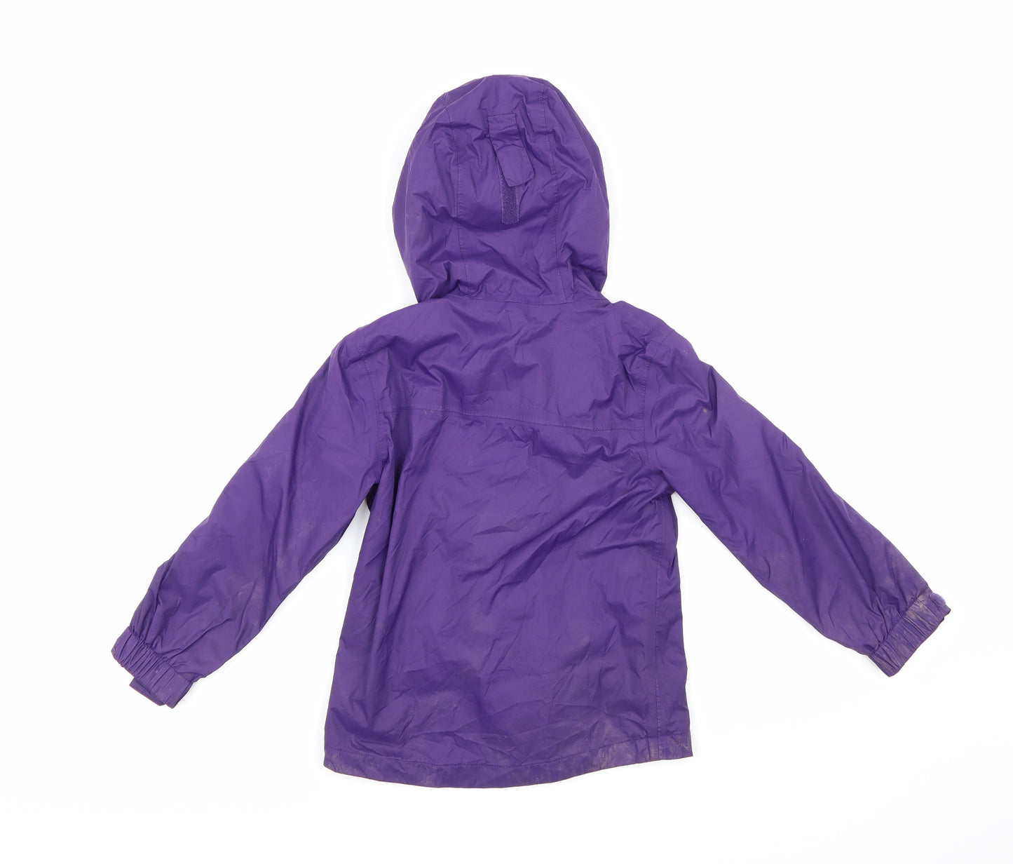 Mountain Warehouse Girls Purple   Anorak Coat Size 5-6 Years