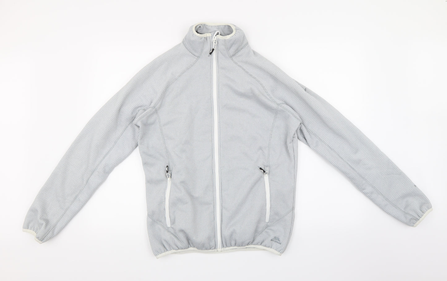Trespass Mens Silver Check  Basic Casual Size L