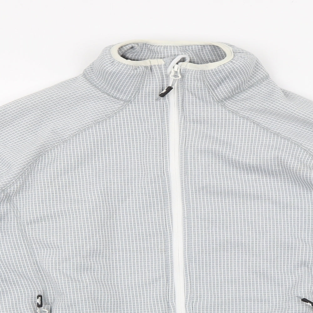 Trespass Mens Silver Check  Basic Casual Size L