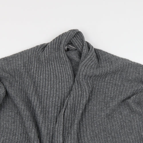 Atmosphere Womens Grey Striped  Cardigan Jumper Size 14