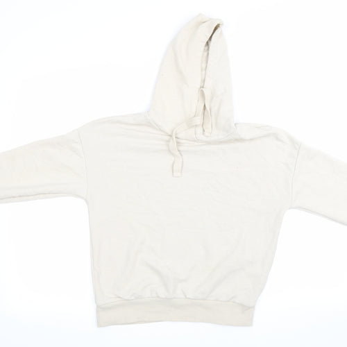 Pull&Bear Womens Beige   Pullover Hoodie Size 4