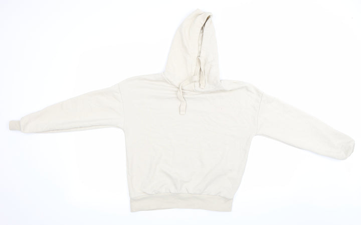 Pull&Bear Womens Beige   Pullover Hoodie Size 4