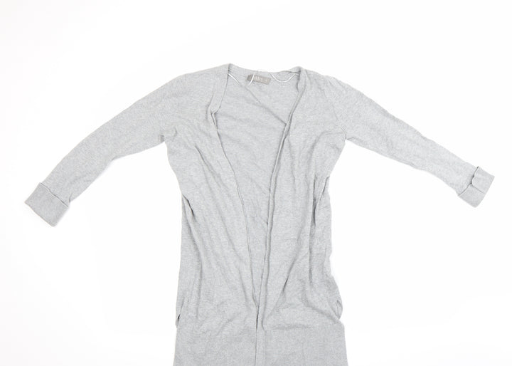 Oasis Womens Grey Cardigan Jumper Size 4