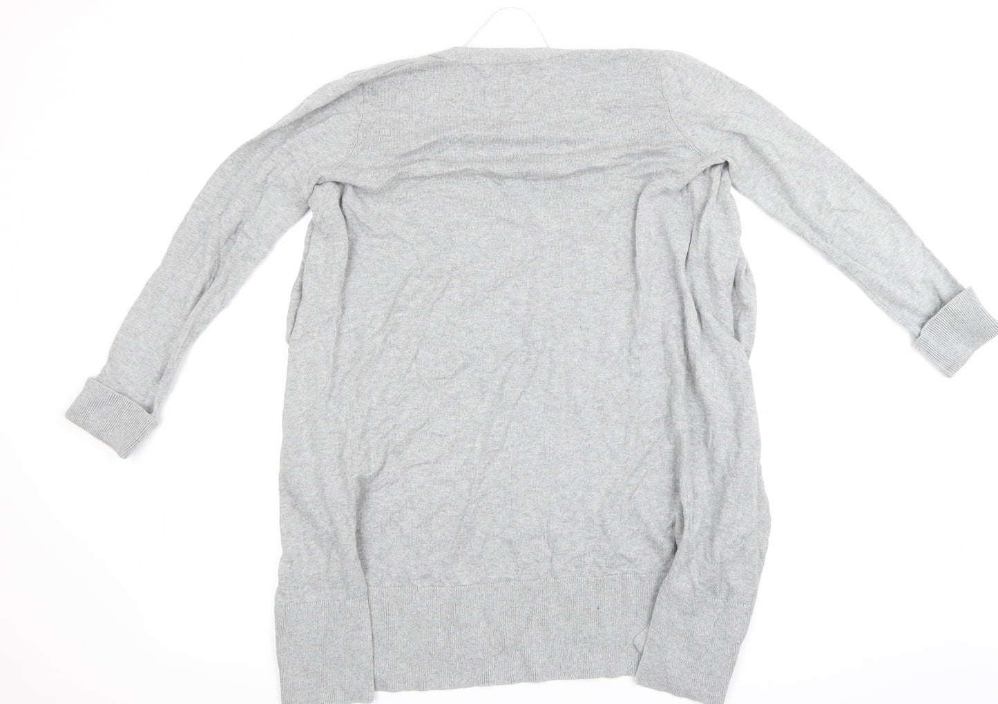 Oasis Womens Grey   Cardigan Jumper Size 4