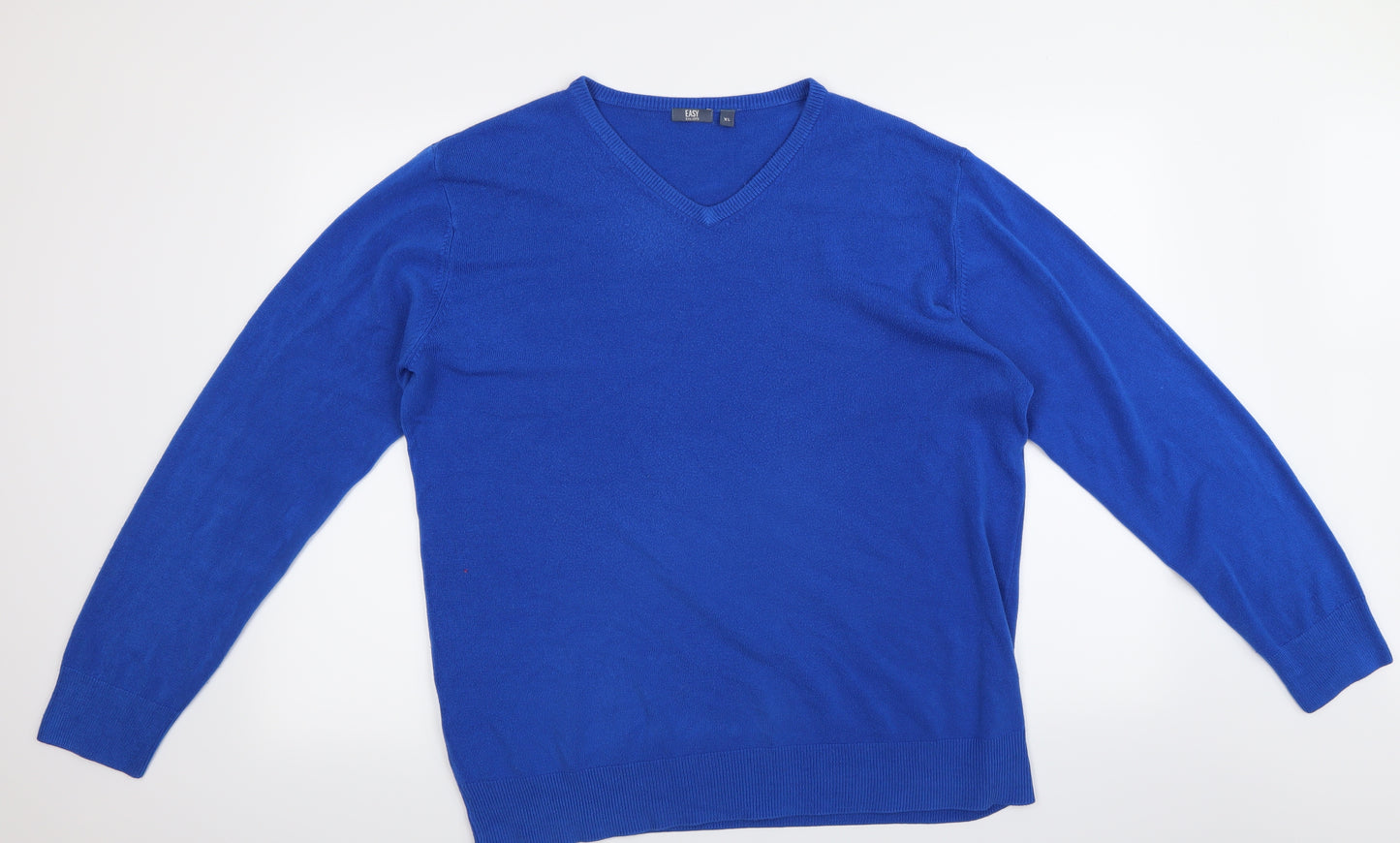 Easy Mens Blue   Pullover Sweatshirt Size XL