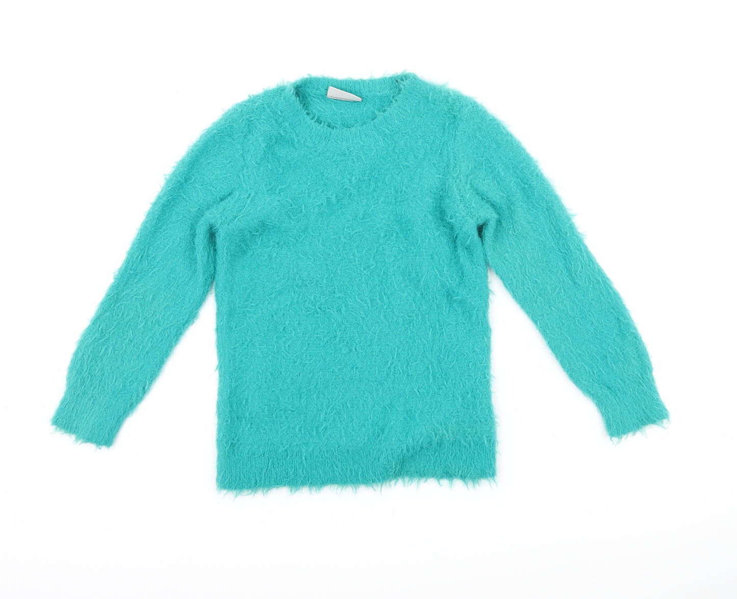 Matalan Girls Blue   Pullover Jumper Size 7 Years