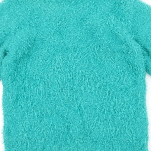 Matalan Girls Blue   Pullover Jumper Size 7 Years