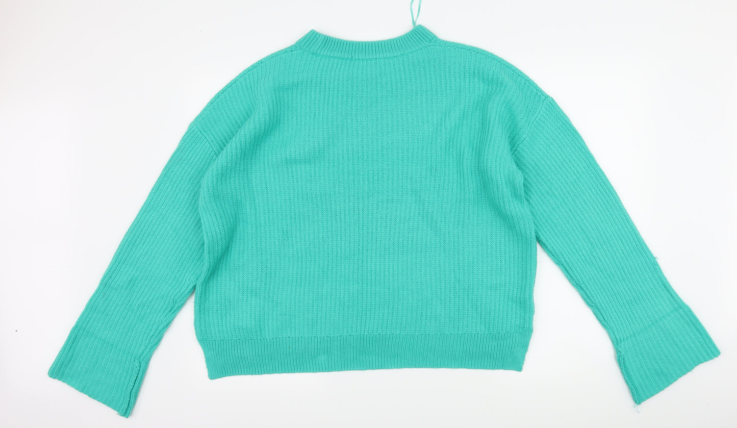 TU Womens Green   Pullover Jumper Size 18