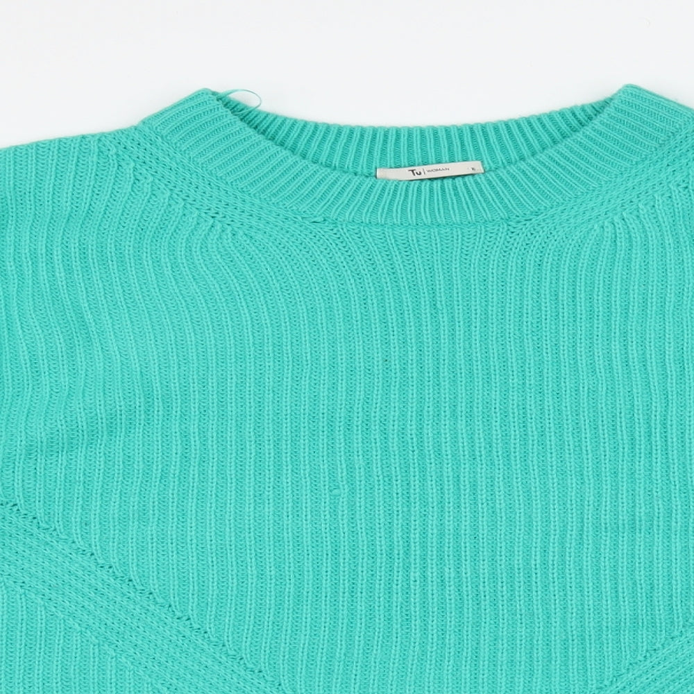 TU Womens Green   Pullover Jumper Size 18
