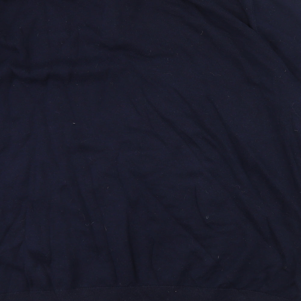 Matalan Mens Blue Striped   Polo Size 2XL