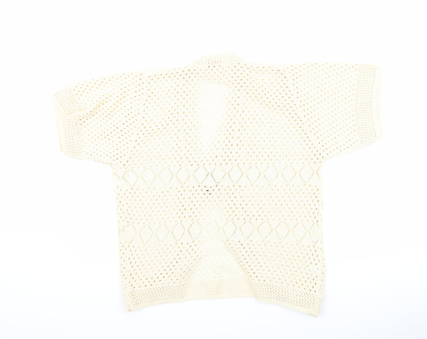 Glamour Womens Beige   Cardigan Jumper Size M