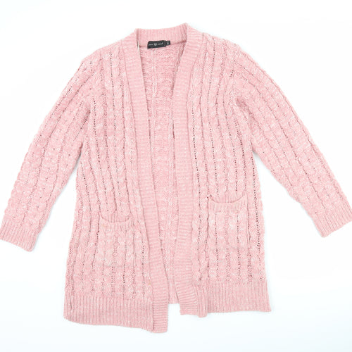 Pure Moda Womens Pink   Cardigan Jumper Size M
